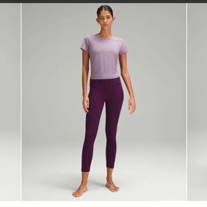 Lululemon Align High-Rise Crop 23" Dramatic Magenta Size 8